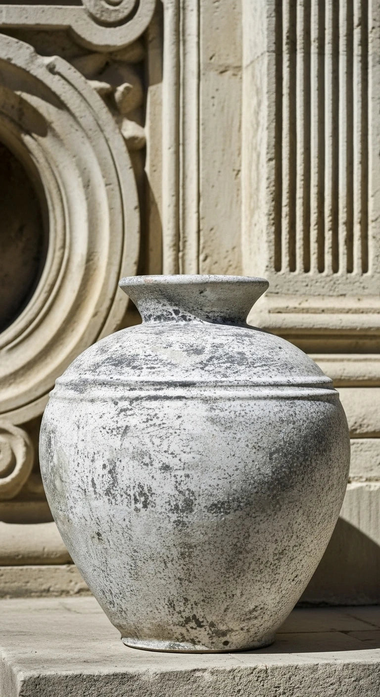 Bianca Boho White Vase – Large