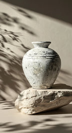Bianca Boho White Vase – Large
