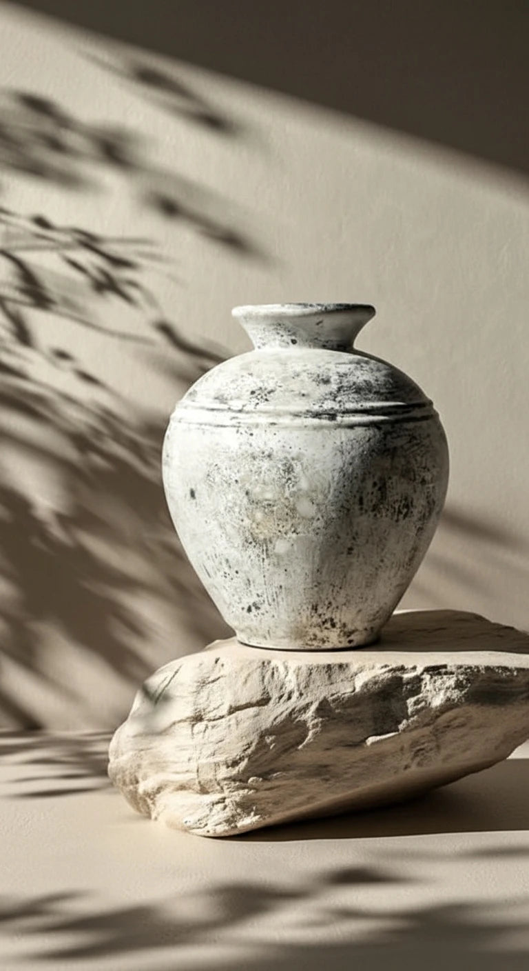 Bianca Boho White Vase – Large