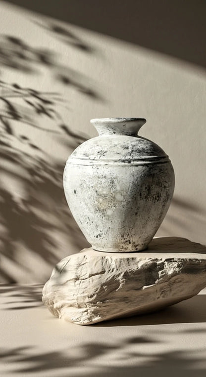 Bianca Boho White Vase – Large