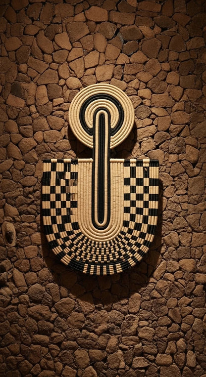 African Masks Pattern - Design  C