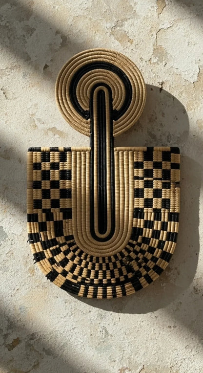 African Masks Pattern - Design  C