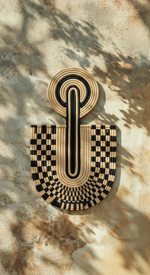 African Masks Pattern - Design  C
