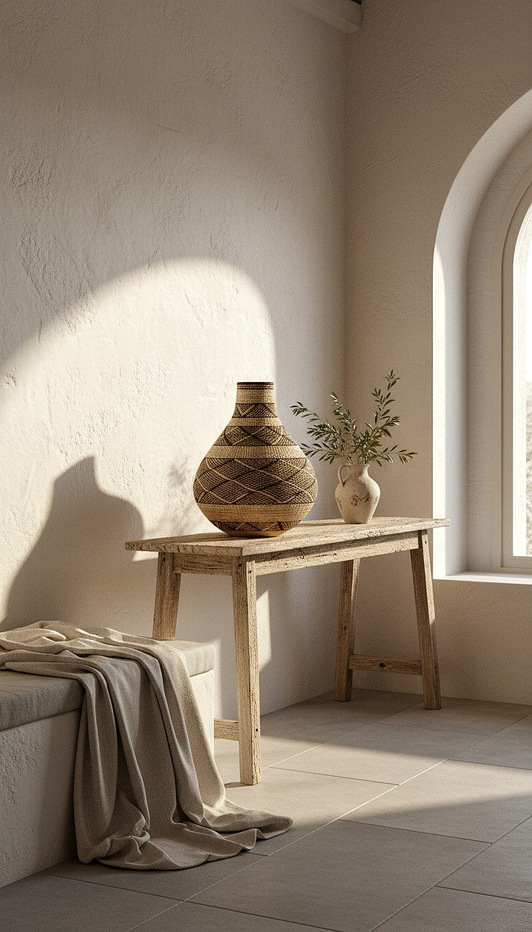 Zim Patterned Decorative Basket