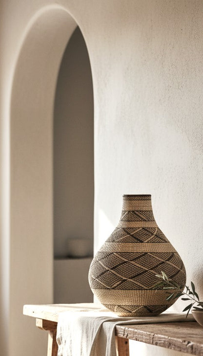 Zim Patterned Decorative Basket