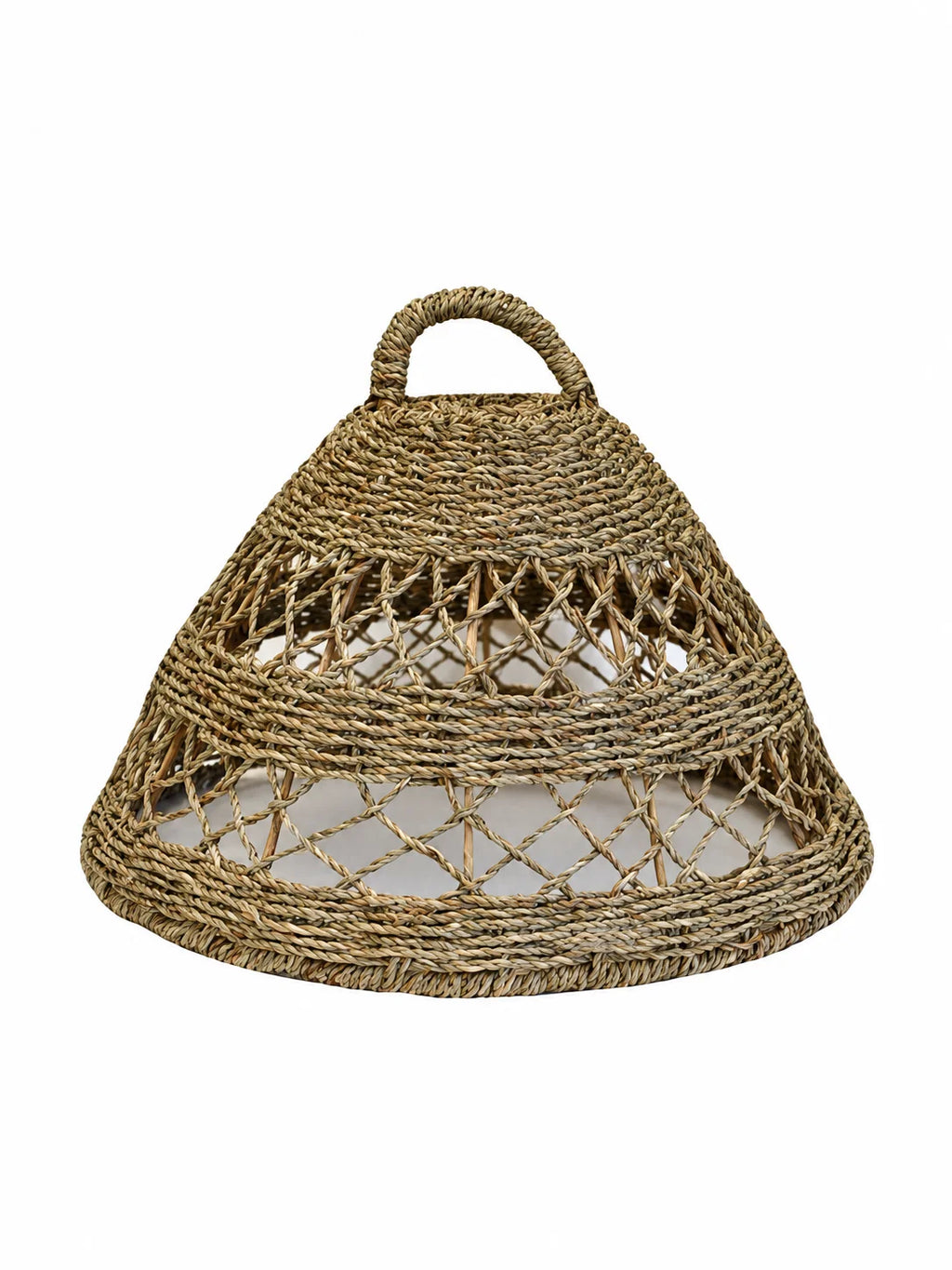 Natural Woven Bell Pendant Lampshade