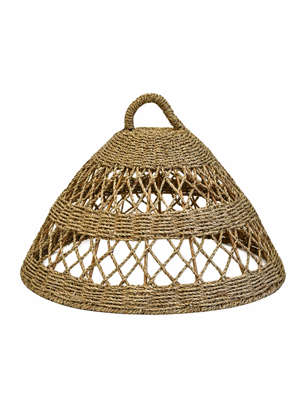 Natural Woven Bell Pendant Lampshade