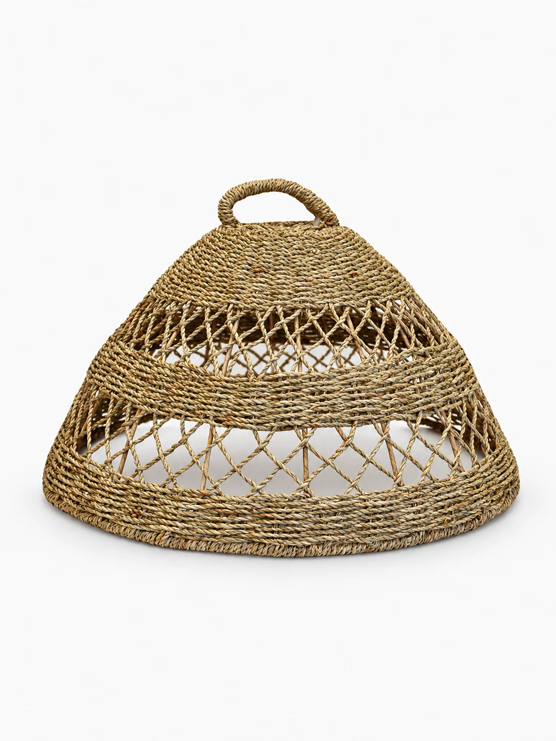 Natural Woven Bell Pendant Lampshade