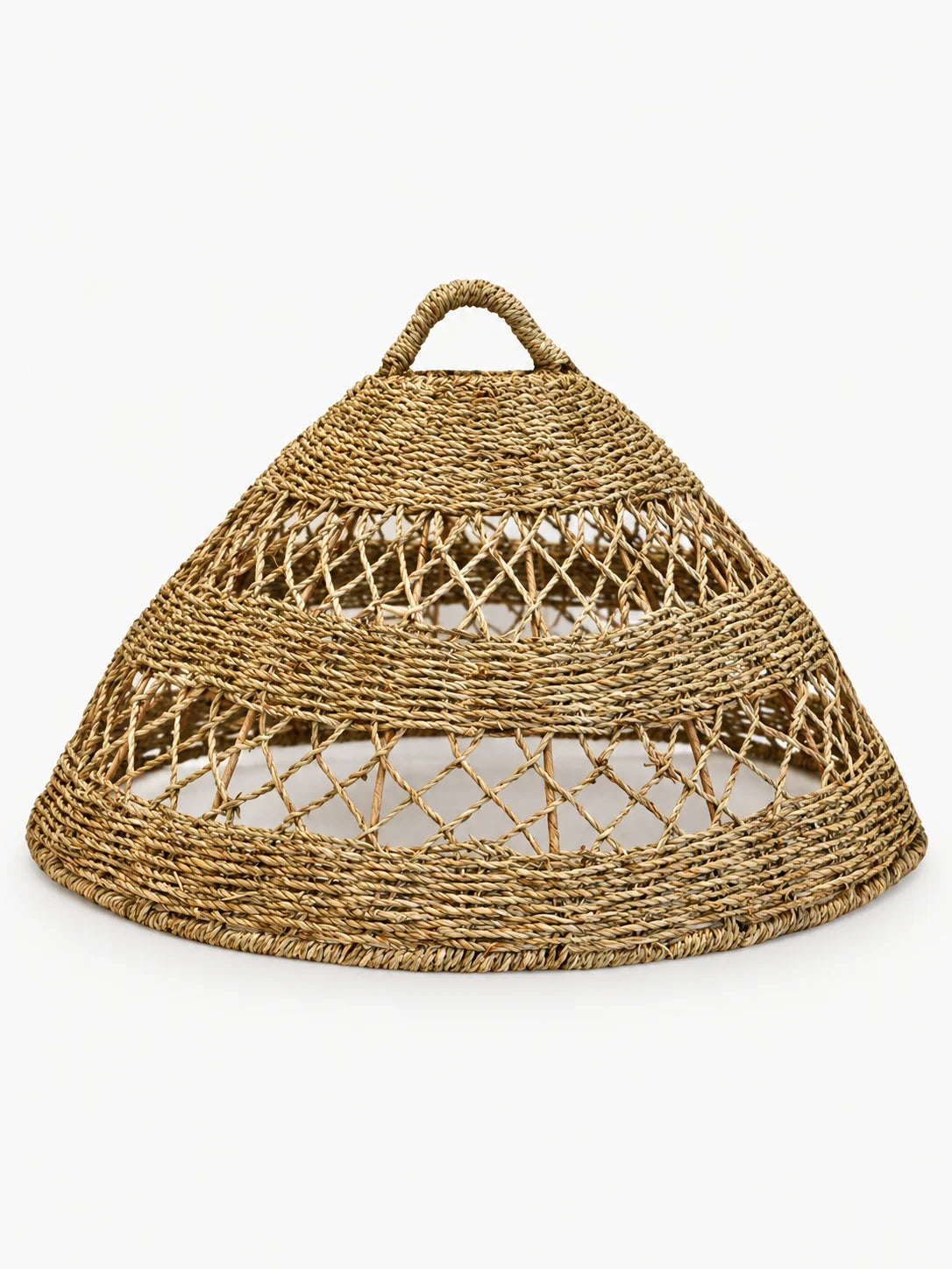 Natural Woven Bell Pendant Lampshade