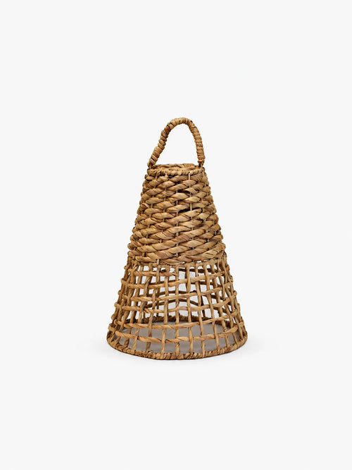Natural Woven Conical Pendant Lampshade