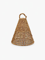 Natural Woven Conical Pendant Lampshade