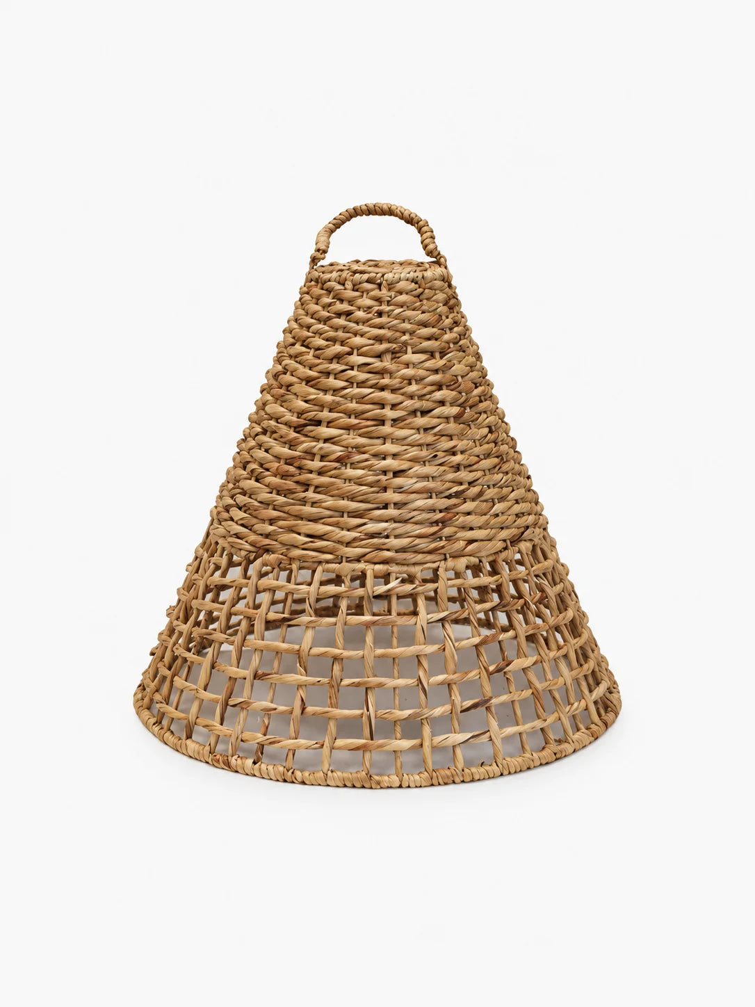 Natural Woven Conical Pendant Lampshade