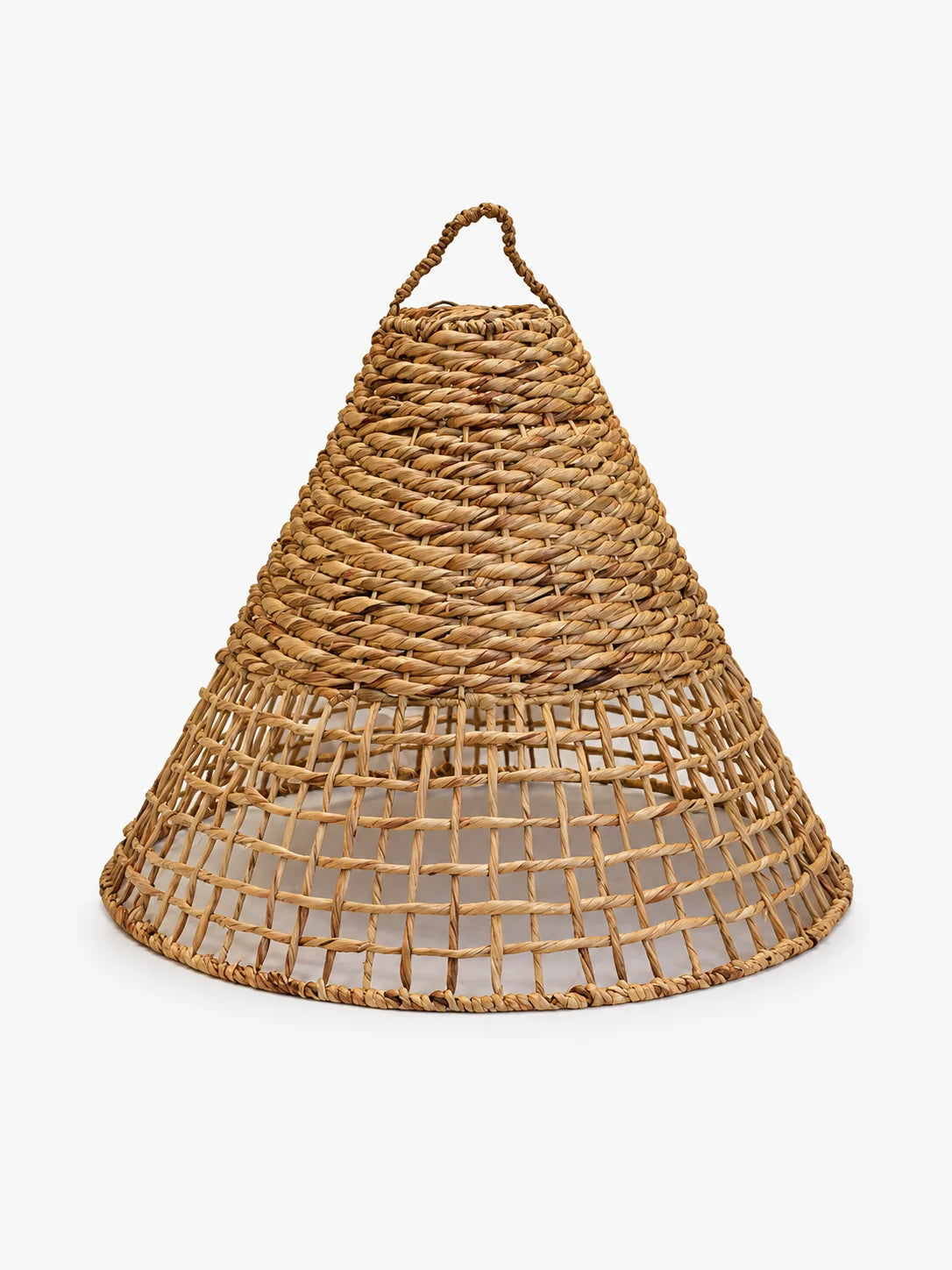 Natural Woven Conical Pendant Lampshade