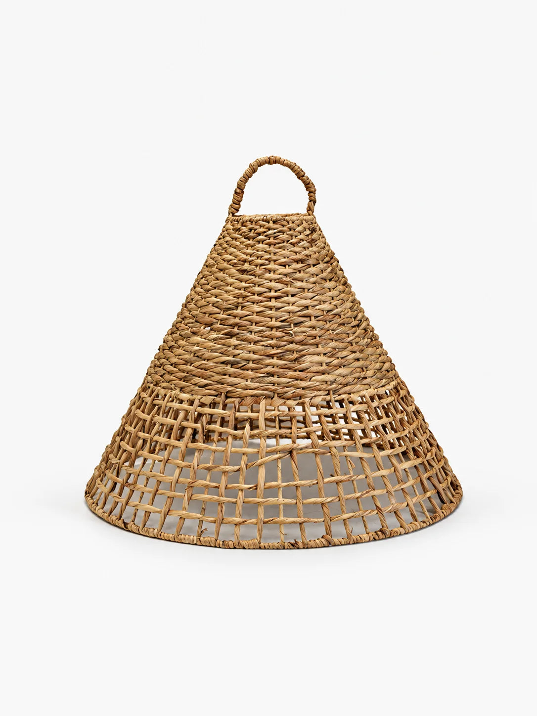Natural Woven Conical Pendant Lampshade