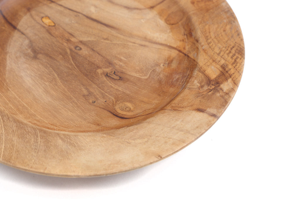 Kev Teak Decorative Plate