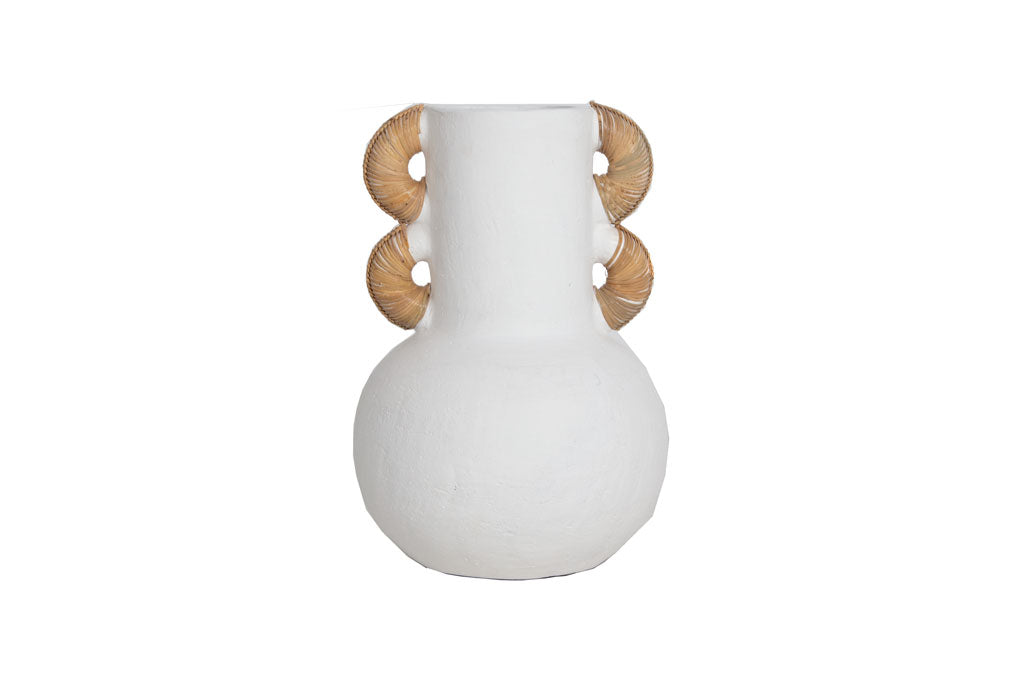 Kore White Decorative Vase
