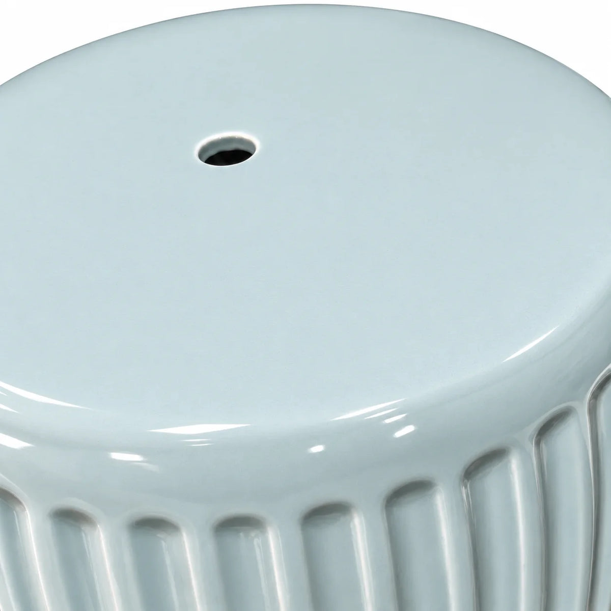 Celadon Green Porcelain Side Table