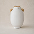 Usiris White Decorative Vase