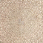 Zim Plate – Handwoven Ilala Palm Wall Plate (Natural)